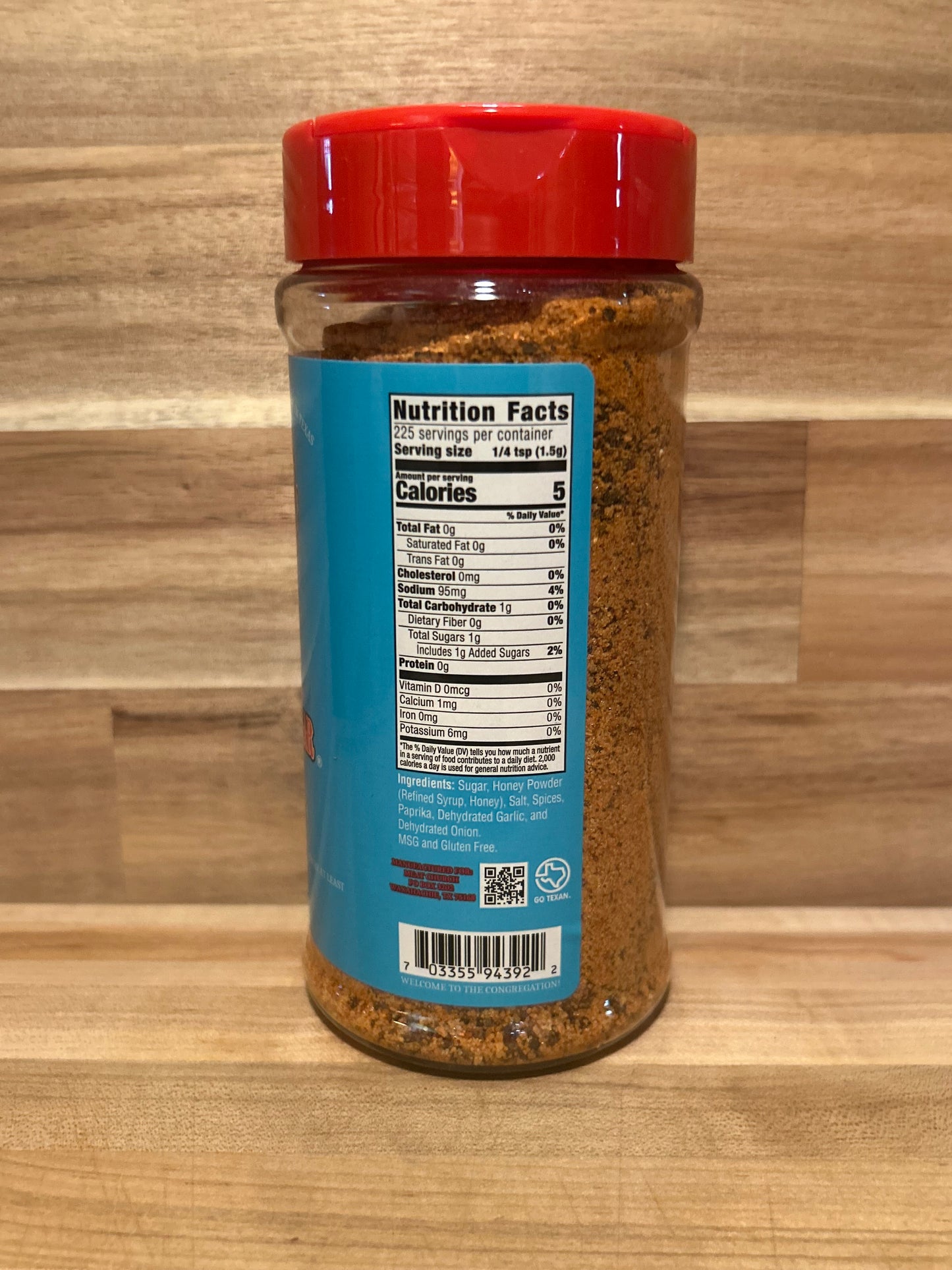 Meat Church - Texas Sugar BBQ Rub