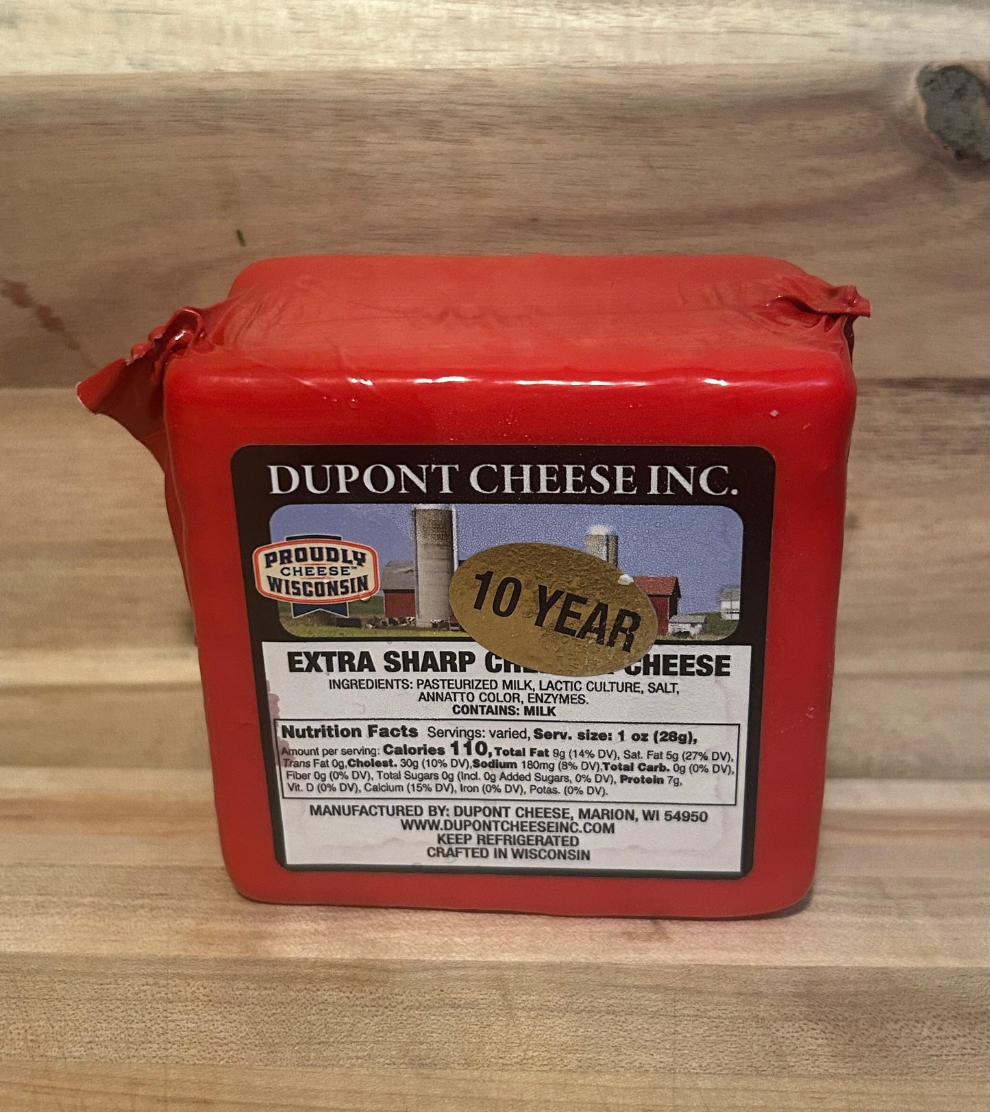 Dupont - 10 Year Extra Sharp Cheddar Cheese