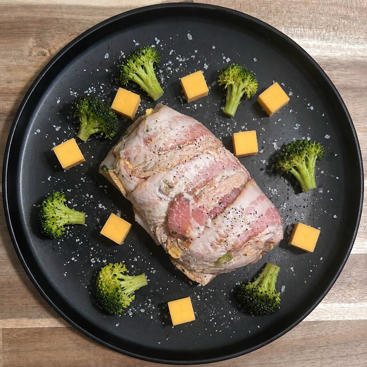 Bacon Wrapped Cheddar Broccoli Chicken Breast