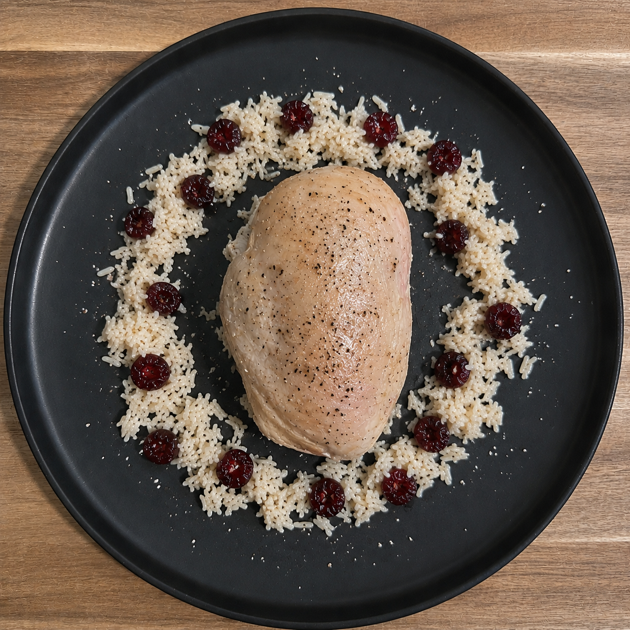 Wild Rice Cranberry Stuffed Chicken Breast