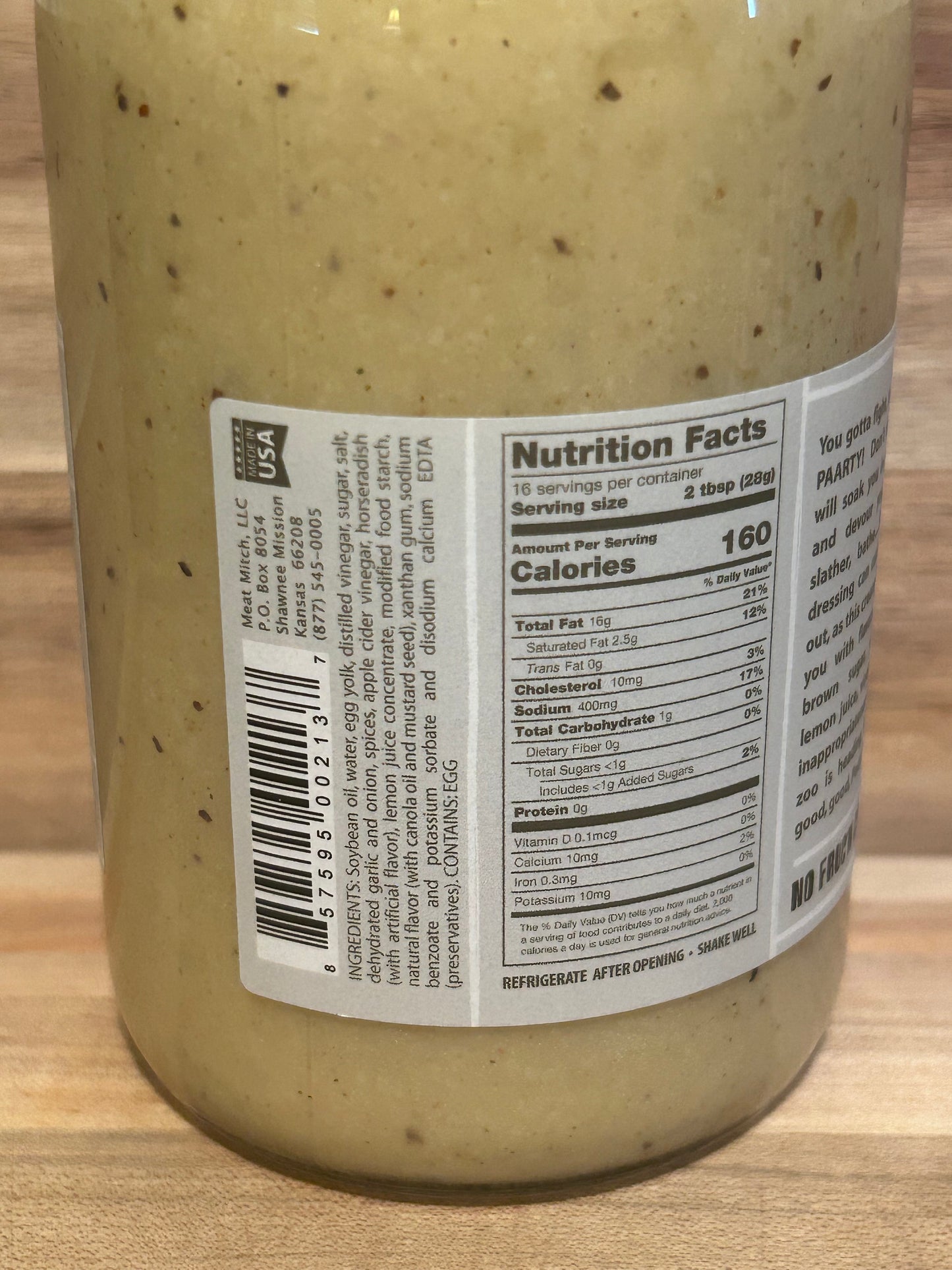 Meat Mitch White Sauce