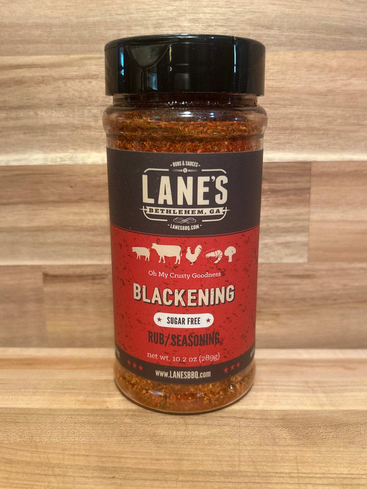 Lane's Blackening Sugar Free Rub
