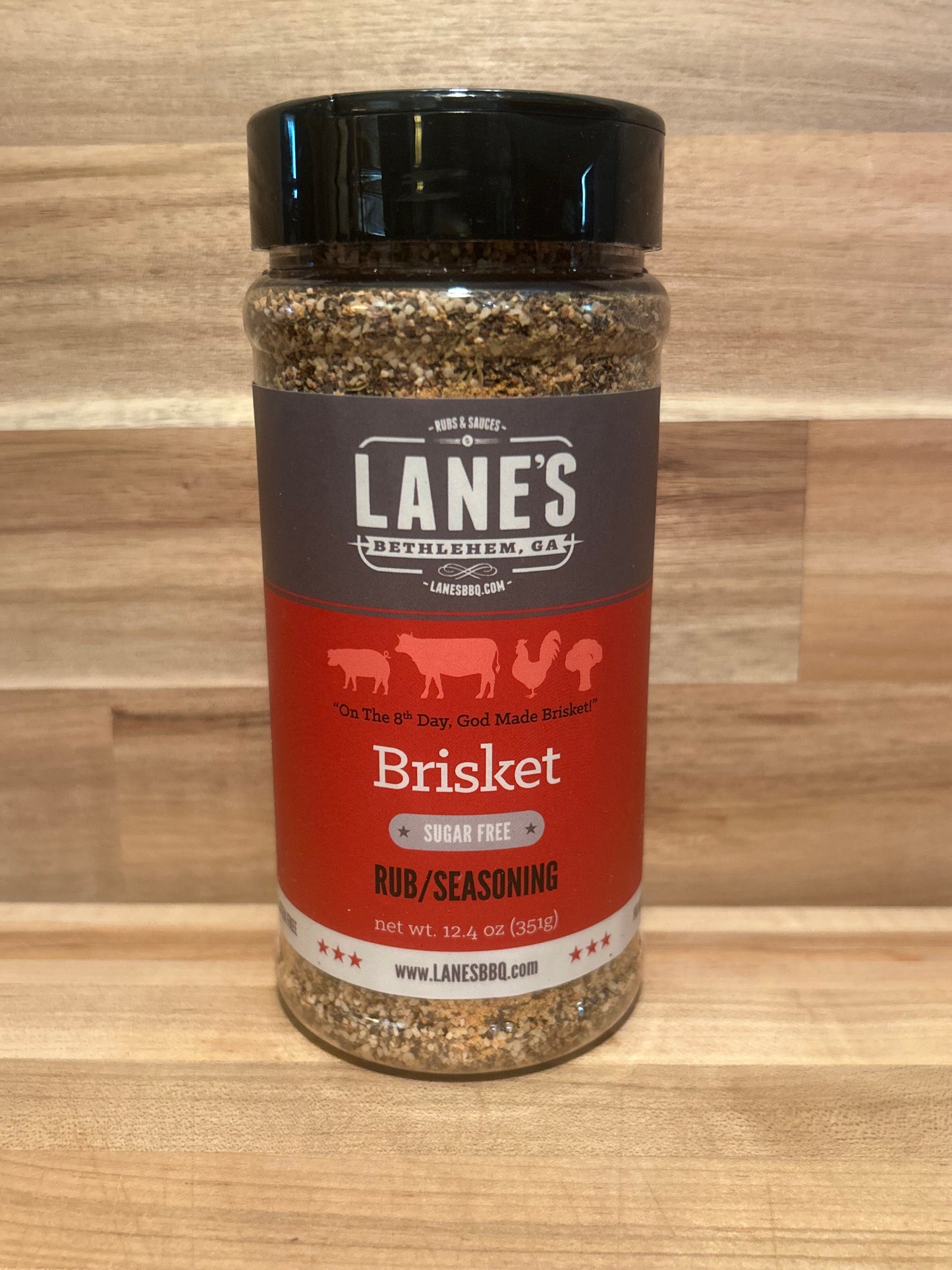 Lane's Brisket Rub - Sugar Free
