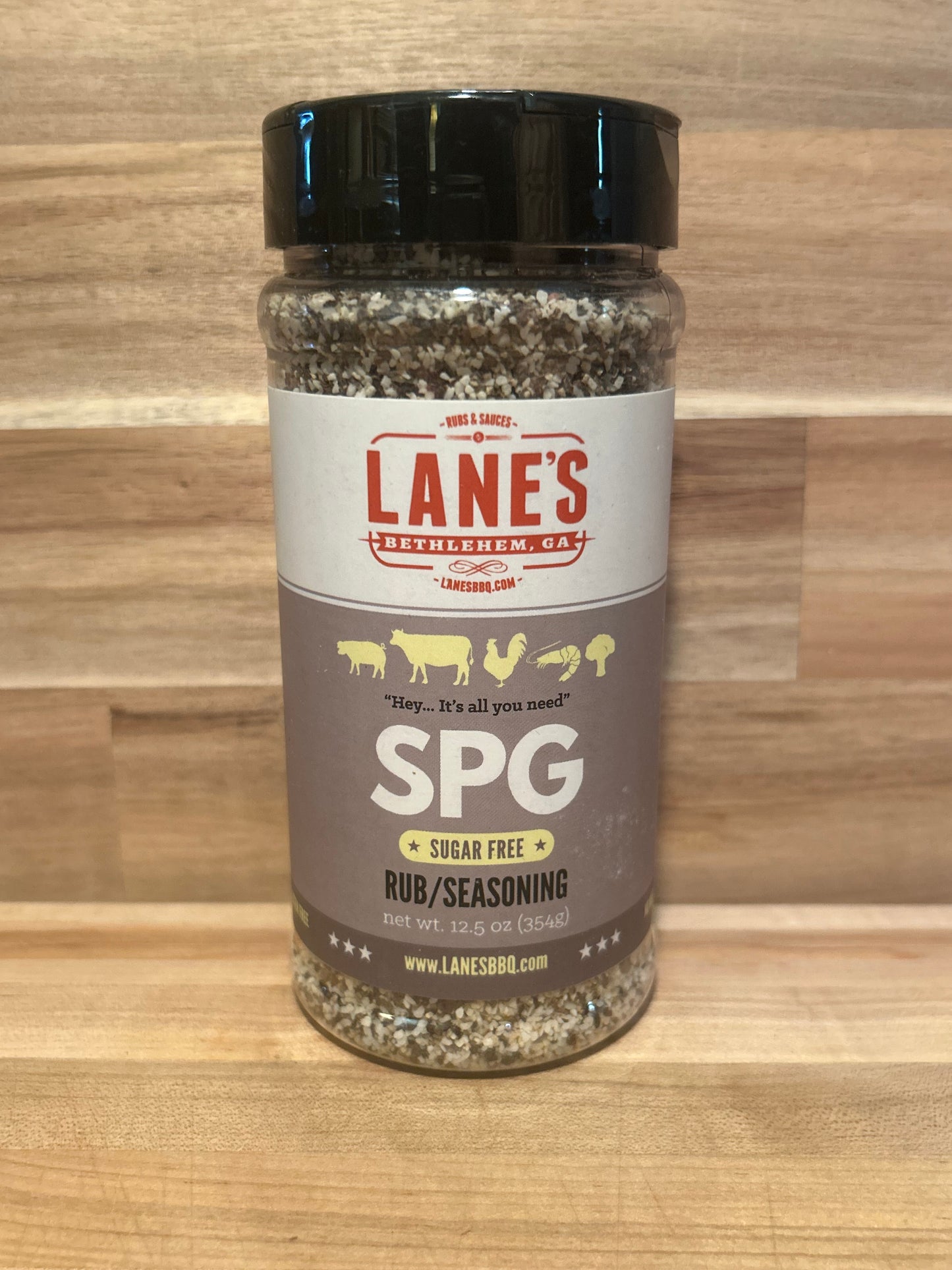 Lane's SPG - Sugar Free - Rub/Seasoning