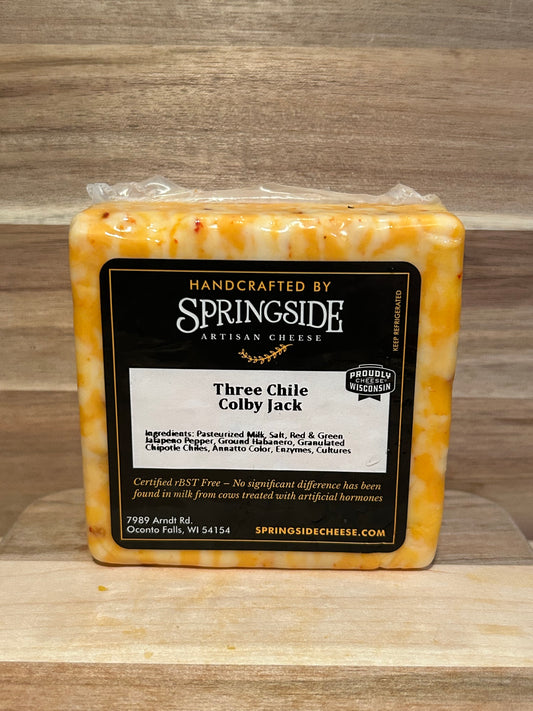 Springside - Three Chile Colby Jack Cheese