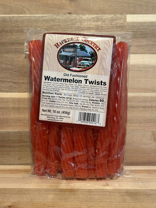 Watermelon Licorice Twists