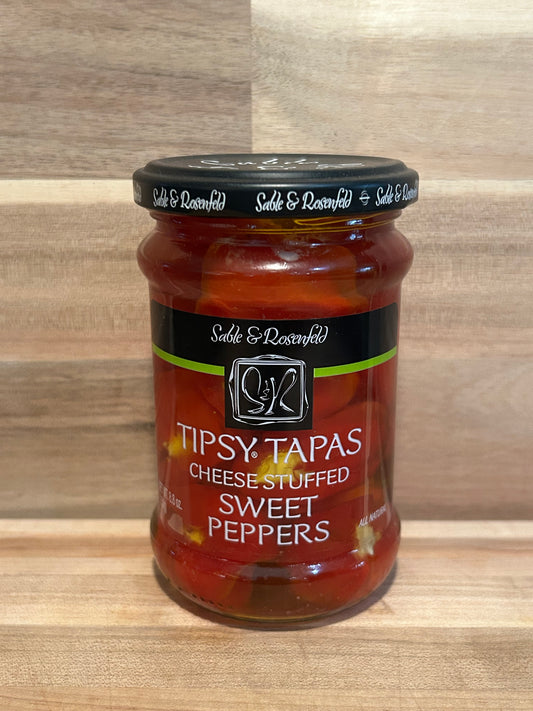 Tipsy Tapas Cheese Stuffed Sweet Peppers