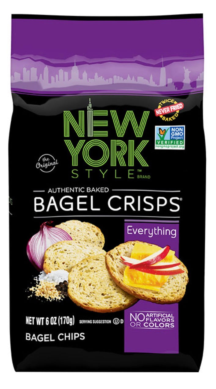 New York Style - Bagel Crisps - Everything