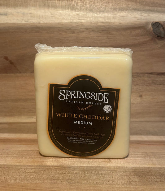 Springside - Medium White Cheddar