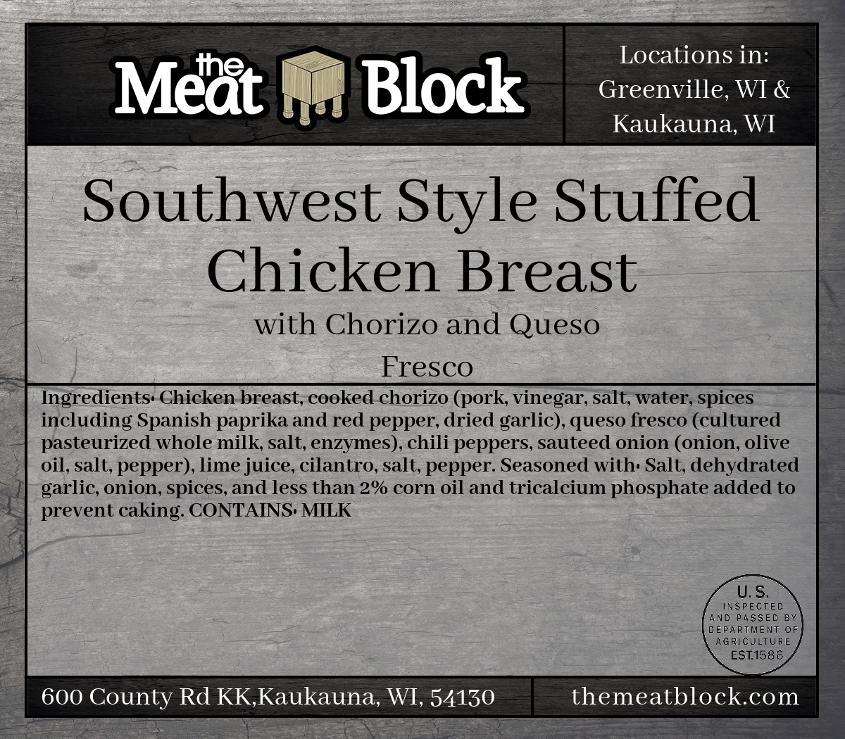 Southwest Stuffed Chicken Breast